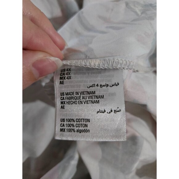 INC International Concepts Floral Midi Dress Plus 4X Boho Cottage Whimsical NWT - Picture 9 of 12